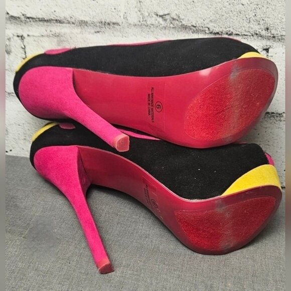 SHIEKH Pleasantly Perfect Velvet High Heel Stilettos - Picture 7 of 7